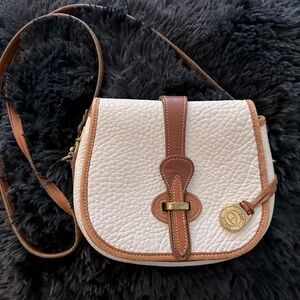Dooney & Bourke All Weather Leather Vintage Bag White